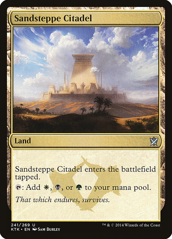 Sandsteppe Citadel - Khans of Tarkir 241