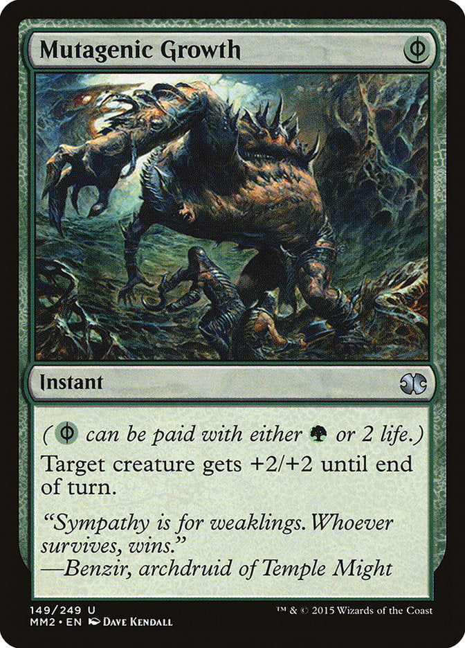 Mutagenic Growth - MM2 149