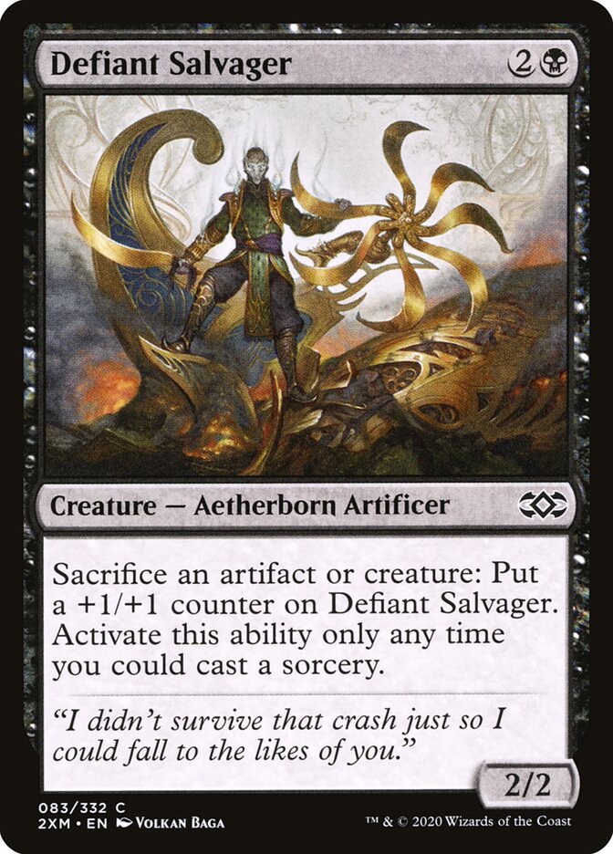 Defiant Salvager - Double Masters 83