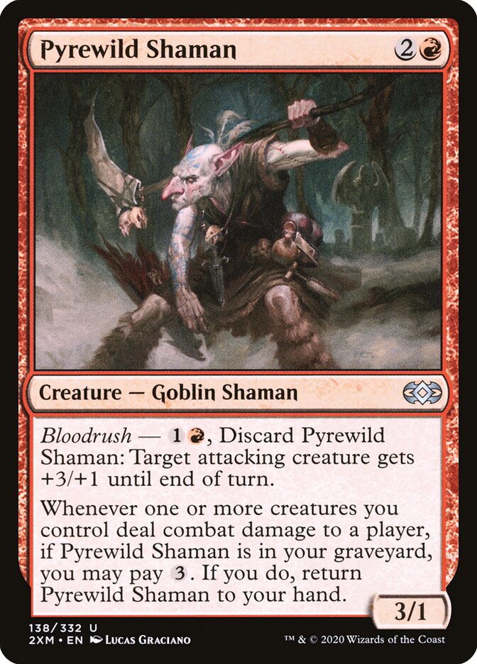 Pyrewild Shaman - Double Masters 138 (Foil)