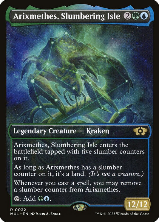 Arixmethes, Slumbering Isle - MUL 32  (Foil)