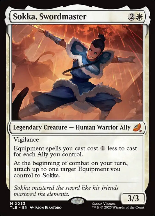 Sokka, Swordmaster - TLE 83