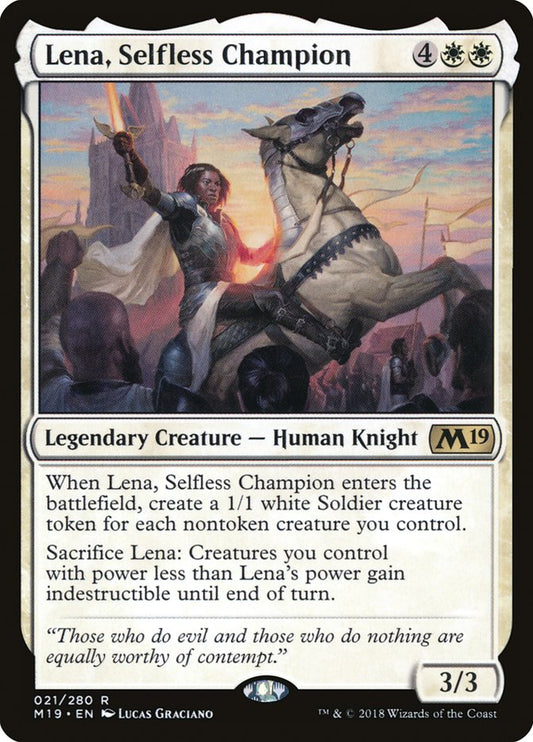 Lena, Selfless Champion - M19 21
