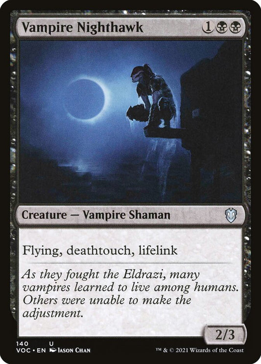 Vampire Nighthawk - Crimson Vow Commander 140