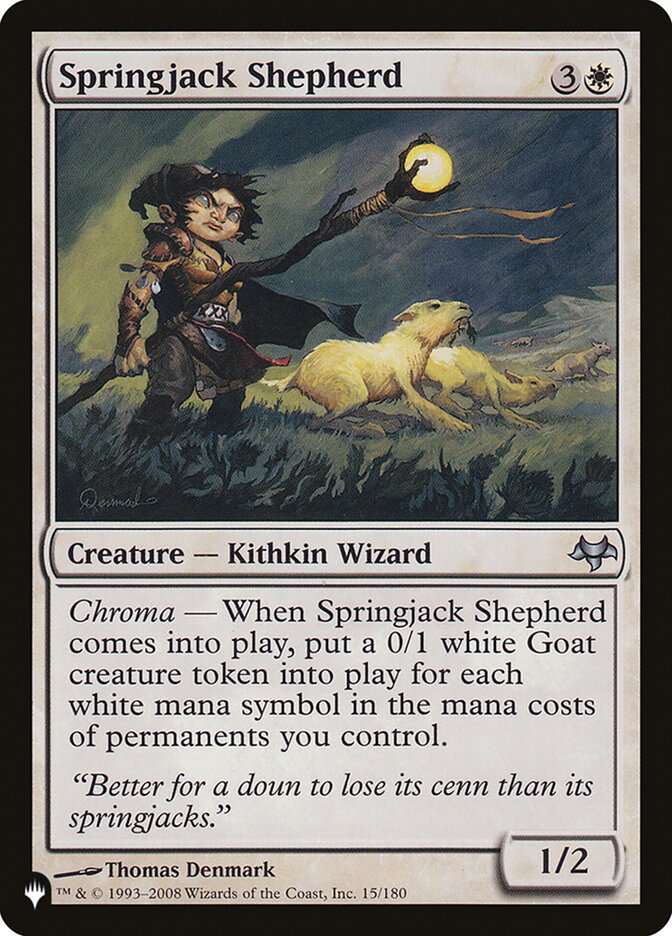 Springjack Shepherd - The List EVE-15 (Foil)