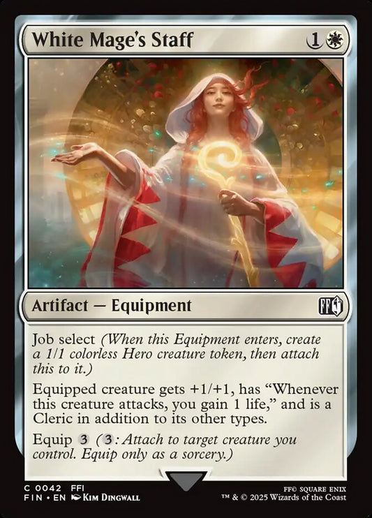 White Mage's Staff - FIN 42  (Foil)