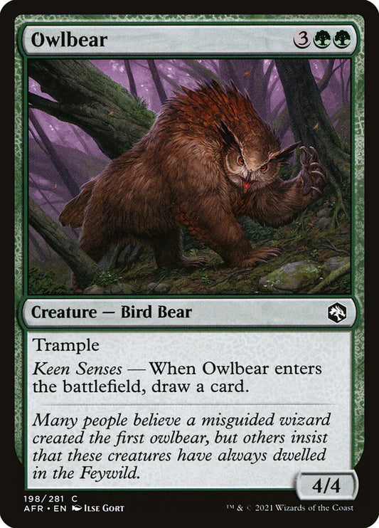 Owlbear - Adventures in the Forgotten Realms 198