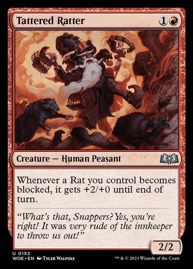 Tattered Ratter - Wilds of Eldraine 152