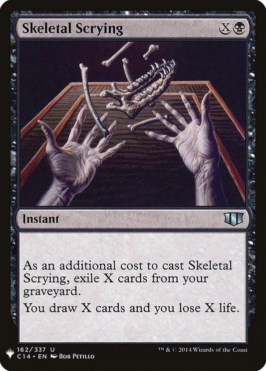 Skeletal Scrying - The List C14-162
