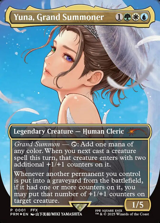 Yuna, Grand Summoner - Wizards Play Network 2025 16 (Foil)