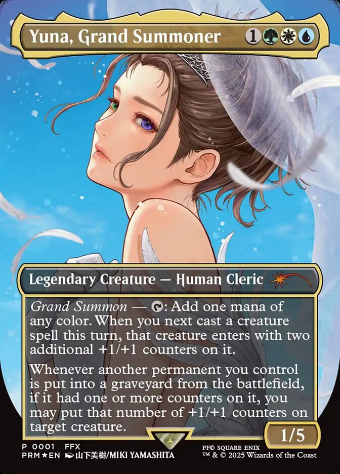 Yuna, Grand Summoner - Wizards Play Network 2025 16 (Foil)