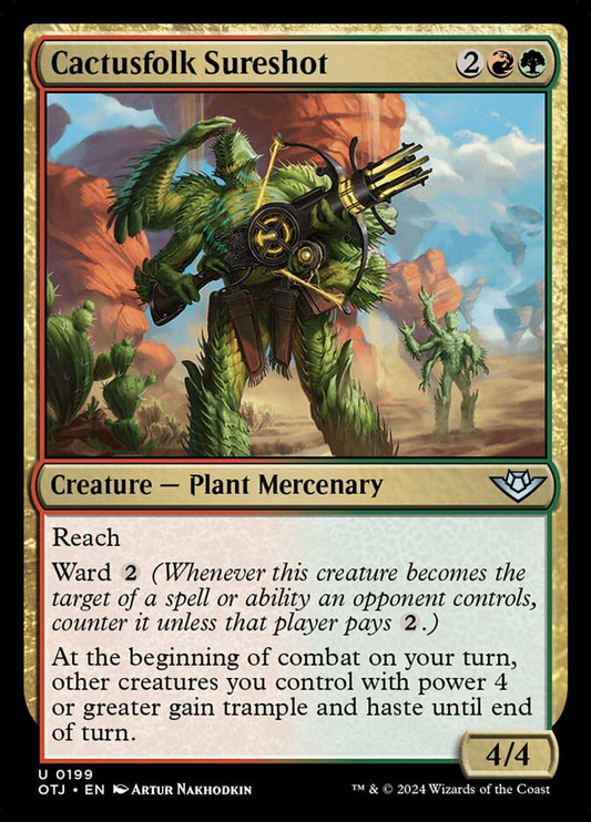 Cactusfolk Sureshot - Outlaws of Thunder Junction 199