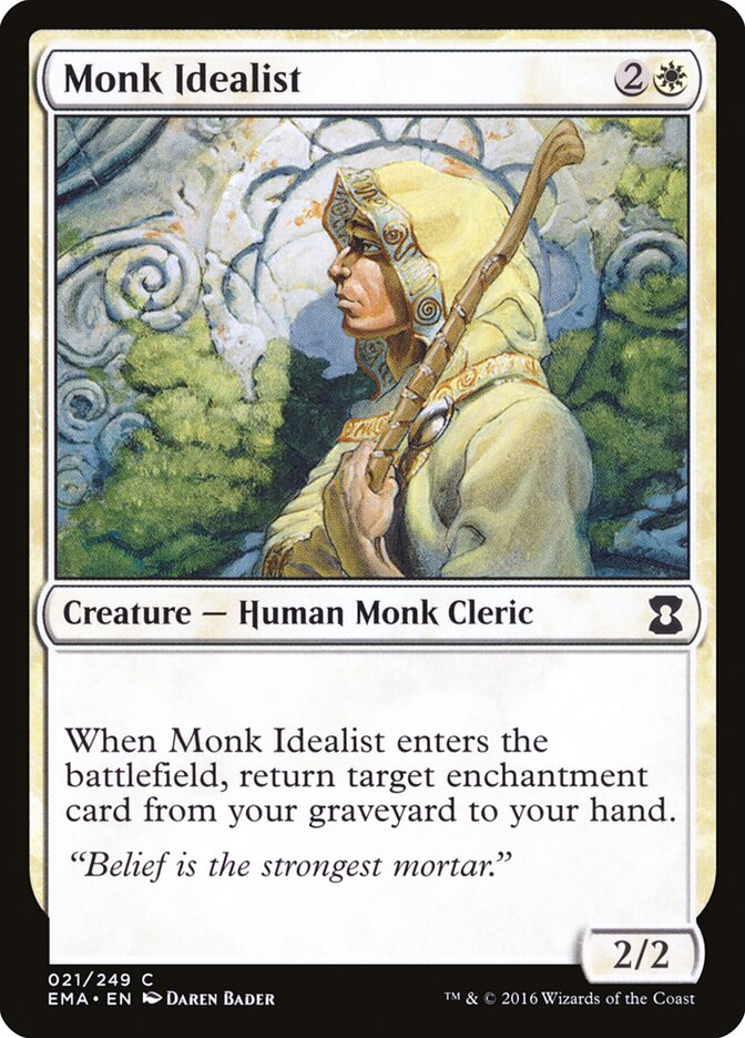 Monk Idealist - Eternal Masters 21 (Foil)