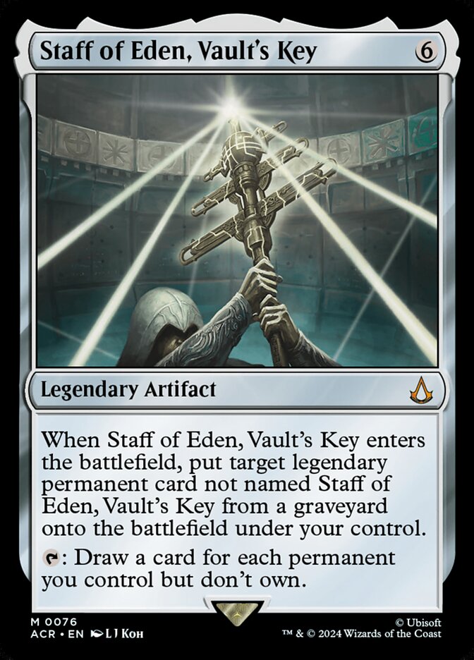 Staff of Eden, Vault's Key - ACR 76