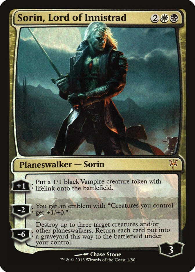 Sorin, Lord of Innistrad - DDK 1  (Foil)