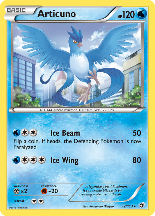 Articuno - 032/159 (Holiday Calendar) - Miscellaneous Cards & Products 032/159 (Foil) - Near Mint
