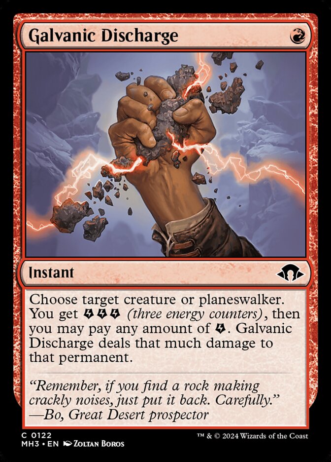 Galvanic Discharge - Modern Horizons 3 122