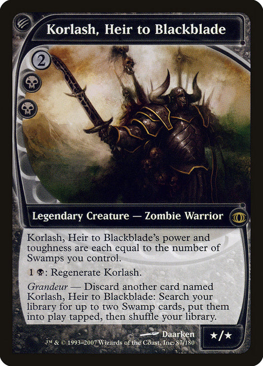 Korlash, Heir to Blackblade - Future Sight 87