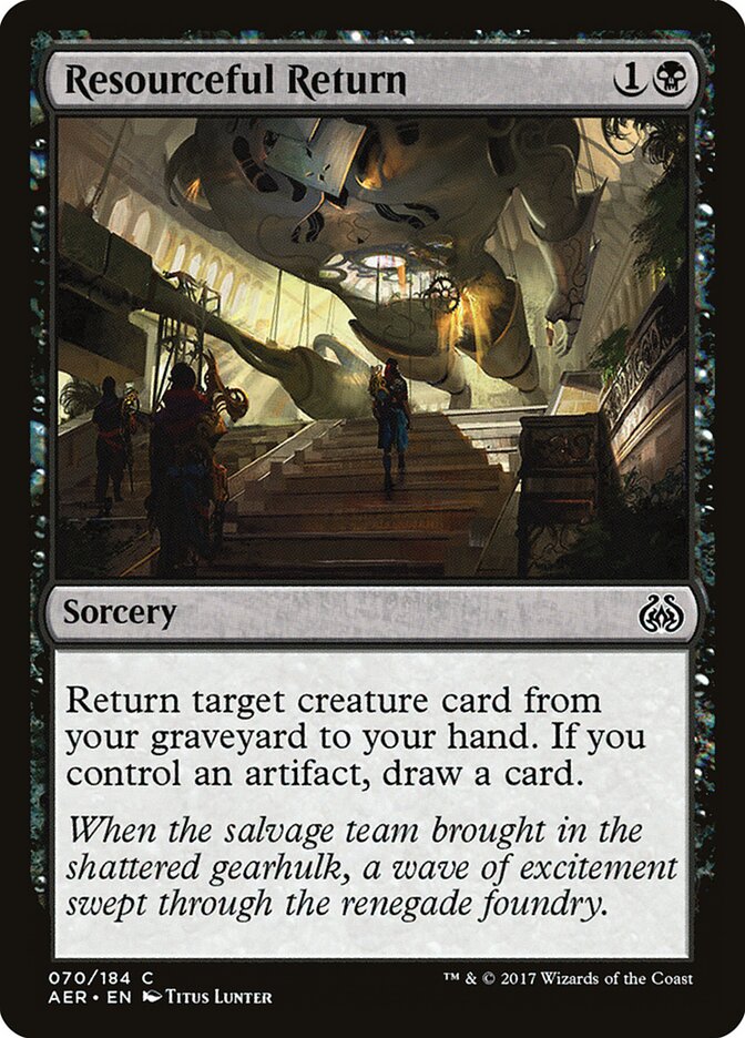 Resourceful Return - Aether Revolt 70