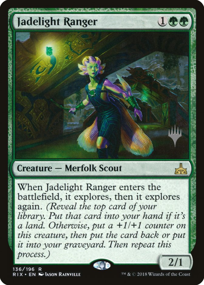 Jadelight Ranger - Rivals of Ixalan Promos 136p (Foil)