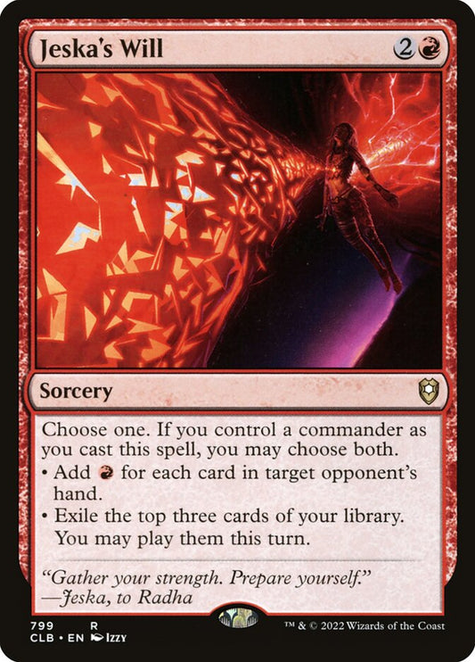Jeska's Will - CLB 799