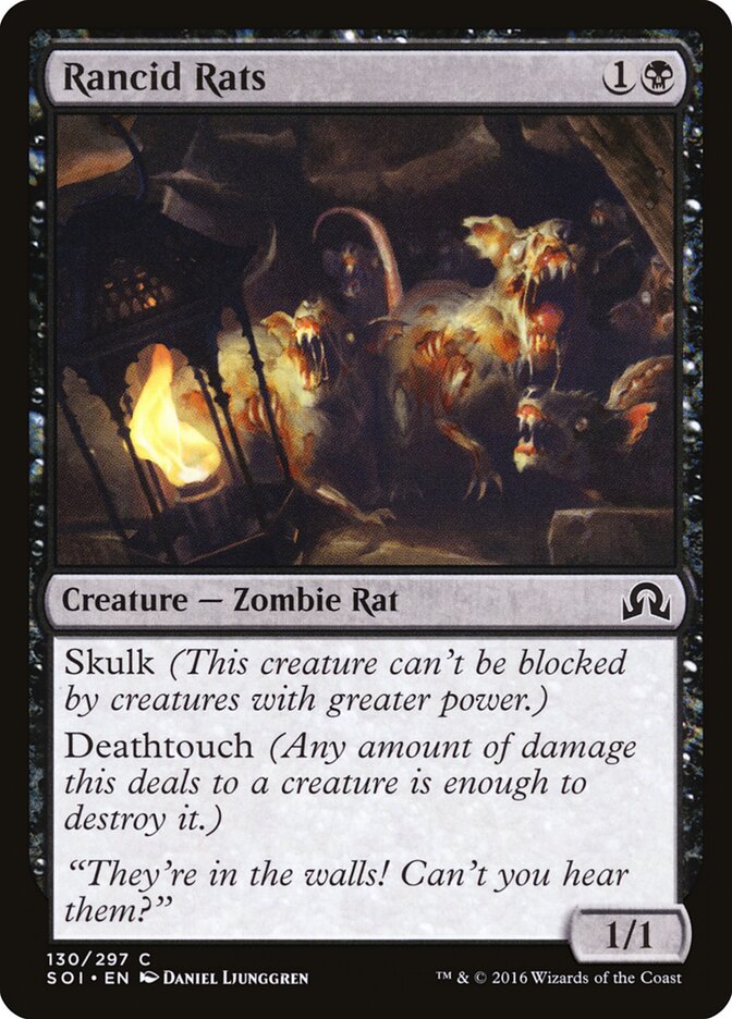 Rancid Rats - Shadows over Innistrad 130
