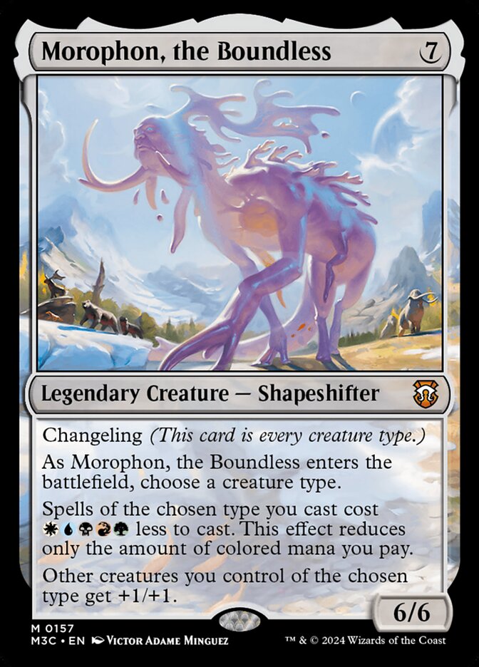 Morophon, the Boundless - Modern Horizons 3 Commander 157