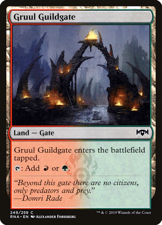 Gruul Guildgate (249) - Ravnica Allegiance 249