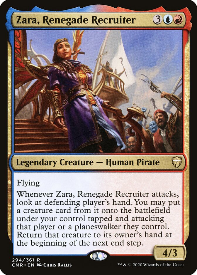 Zara, Renegade Recruiter - Commander Legends 294