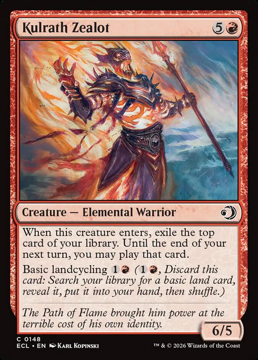 Kulrath Zealot - ECL 148  (Foil)