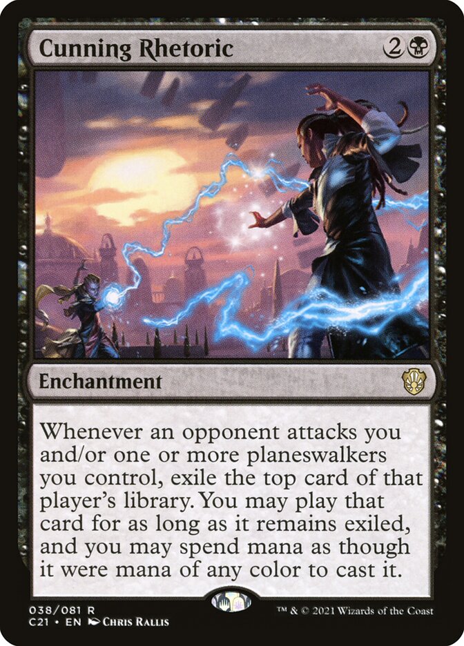 Cunning Rhetoric - Commander 2021 38