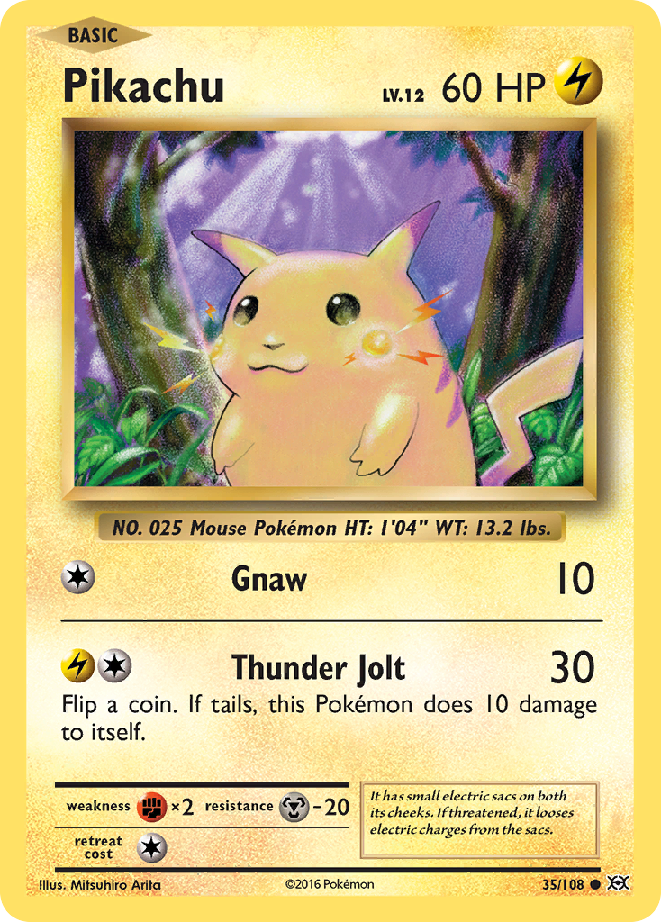 Pikachu - 30th Celebration 035/128 (Foil) - Near Mint