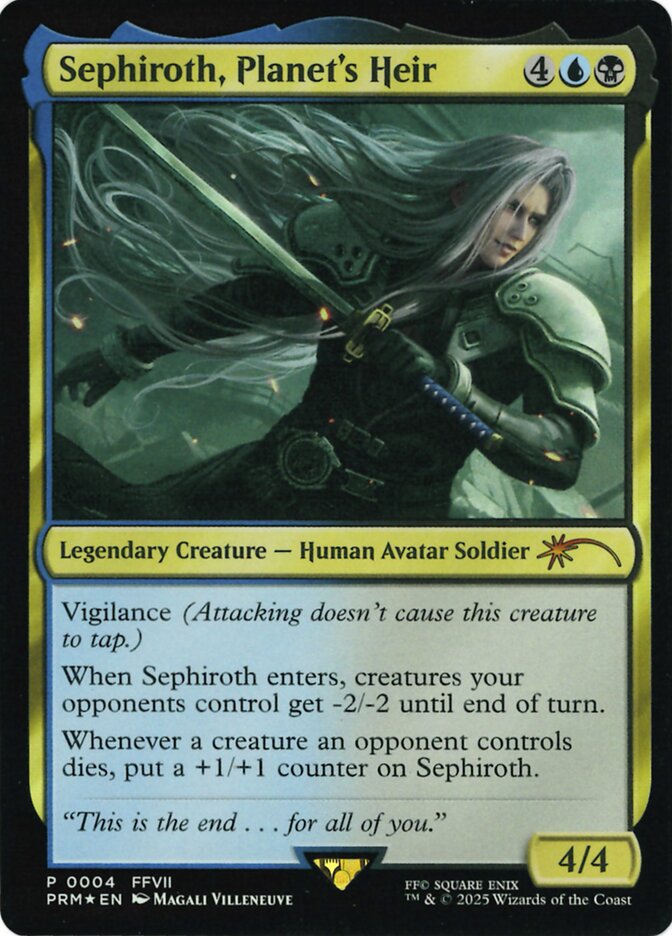 Sephiroth, Planet's Heir - PMEI 2025-14  (Foil)