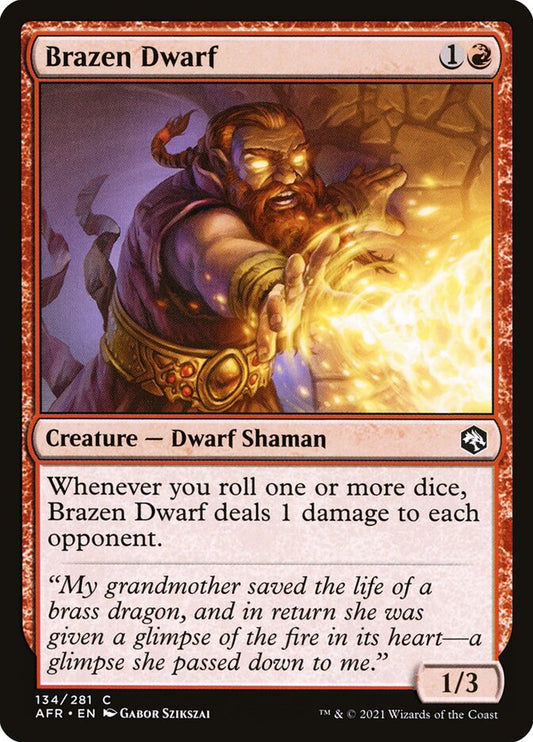 Brazen Dwarf - AFR 134