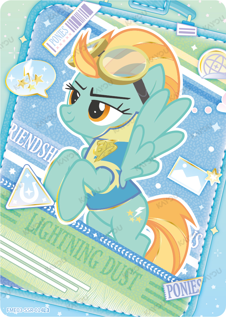 Lightning Dust FME03-SSR-014L3 Fun Moments Series 3 trading card