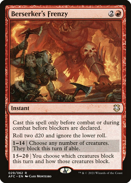 Berserker's Frenzy - AFC 29