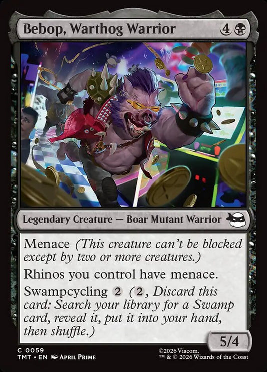 Bebop, Warthog Warrior - TMT 59  (Foil)