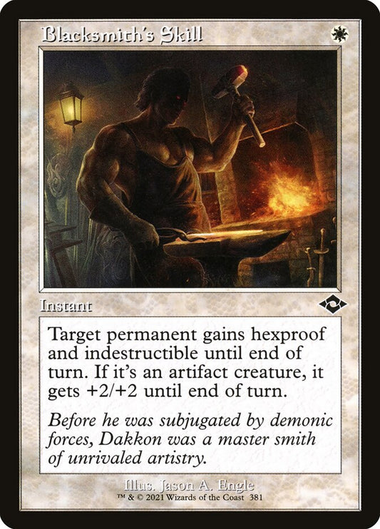 Blacksmith's Skill - MH2 381  (Foil)