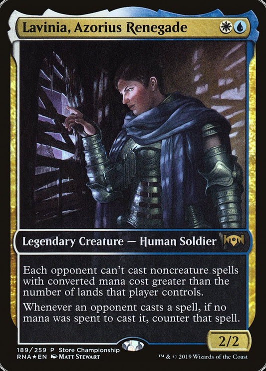 Lavinia, Azorius Renegade - PRNA 189  (Foil)