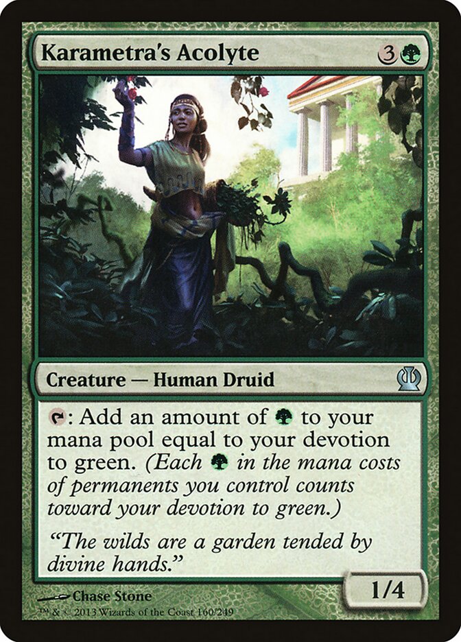 Karametra's Acolyte - Theros 160