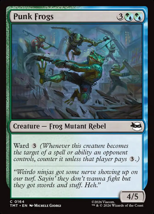 Punk Frogs - TMT 164  (Foil)