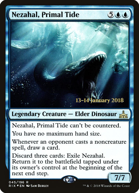 Nezahal, Primal Tide - PRIX 45s  (Foil)