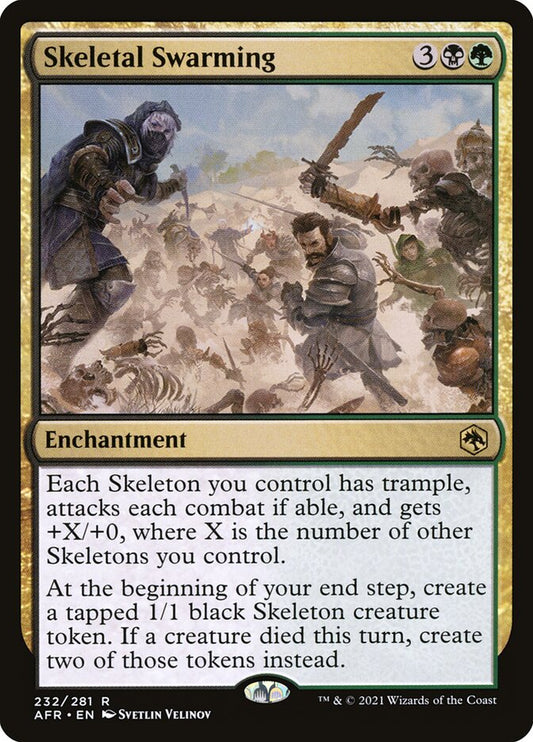 Skeletal Swarming - AFR 232