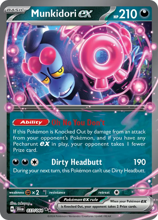 Munkidori ex - Shrouded Fable 037/064 (Foil) - Near Mint
