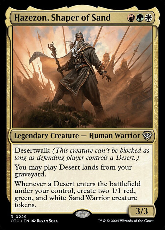 Hazezon, Shaper of Sand - OTC 229