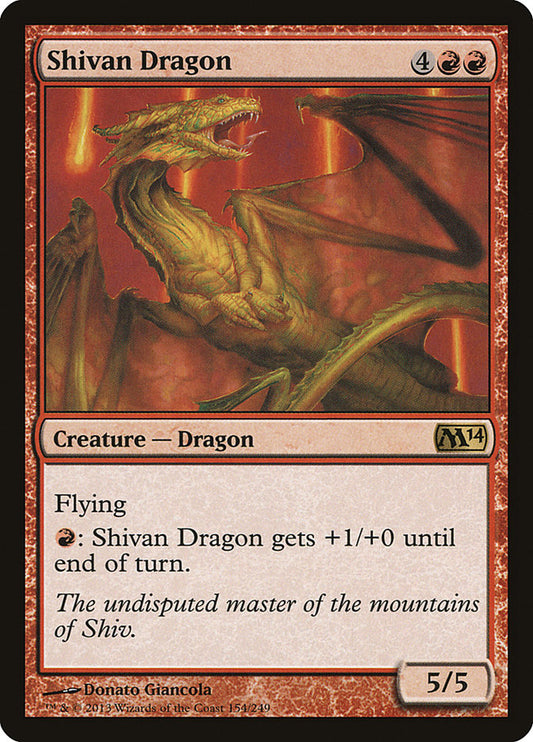 Shivan Dragon - M14 154