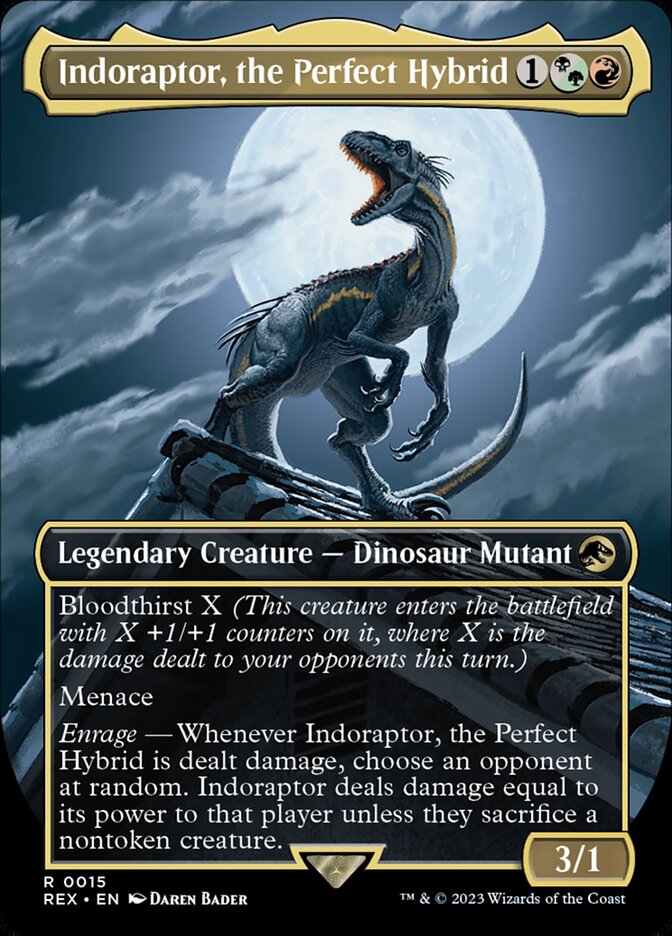 Indoraptor, the Perfect Hybrid - Jurassic World Collection 15