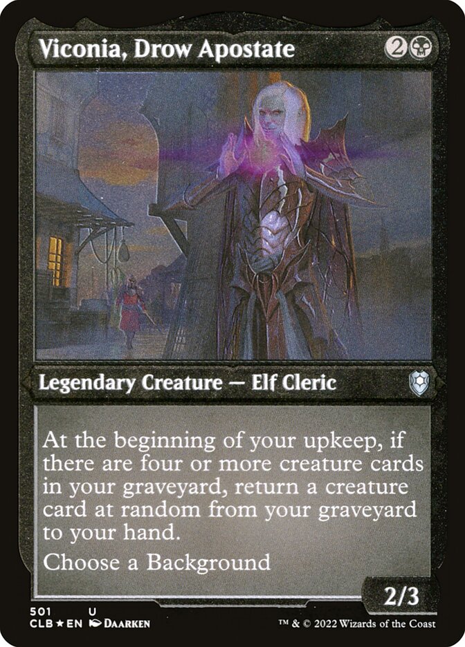 Viconia, Drow Apostate - Commander Legends: Battle for Baldur's Gate 501