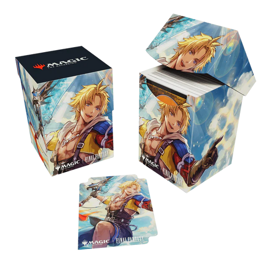 Deckbox: PRO 100+ MTG- Final Fantasy- Tidus, Yuna's Guardian