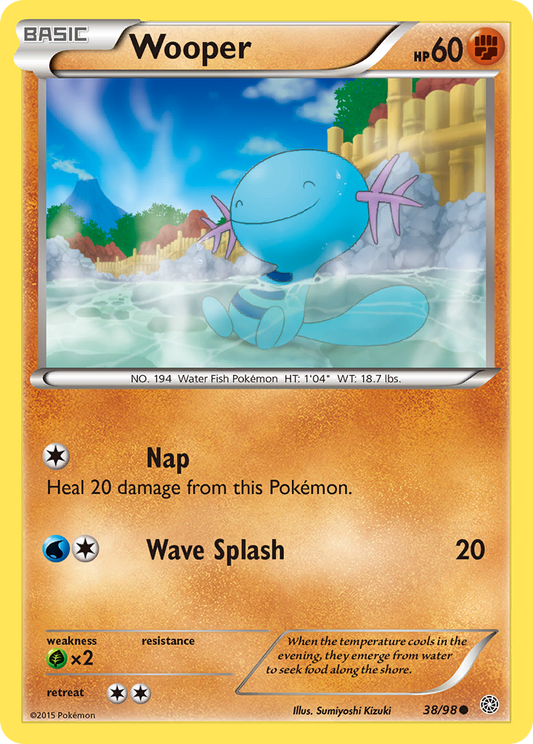 Wooper - Ancient Origins 38  - Near Mint